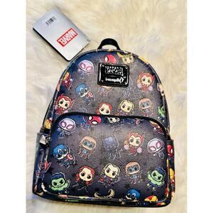 *NEW SOLD OUT LE*Loungefly Disney Parks Exclusive Marvel Chibi Mini Backpack